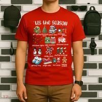 Retro Christmas Tis The Season T-Shirt thumb 6
