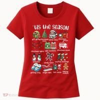 Retro Christmas Tis The Season Women's T-Shirt thumb 0