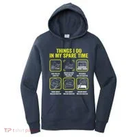 Roller Coaster Things I Do In My Spare Time Rollercoaster Women's Hoodie thumb 0