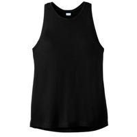 Race Car Track Funny Parent Trap Ladies PosiCharge Tri-Blend Wicking Tank thumb 1
