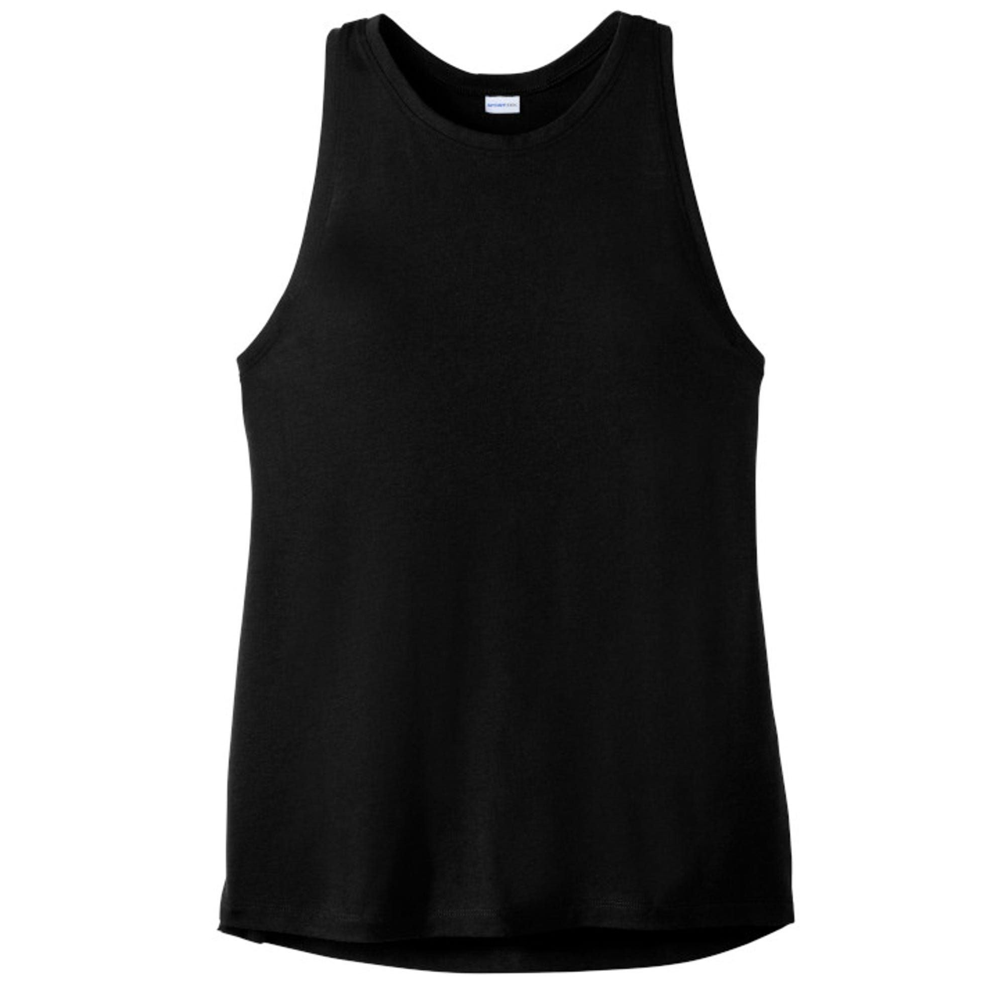 Race Car Track Funny Parent Trap Ladies PosiCharge Tri-Blend Wicking Tank
