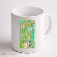 Race Car Track Funny Parent Trap Coffee Mug thumb 0