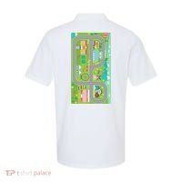 Race Car Track Funny Parent Trap Polo thumb 0