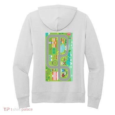 Race Car Track Funny Parent Trap Women's Hoodie