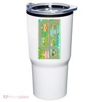 Race Car Track Funny Parent Trap Tumbler thumb 0