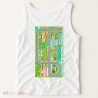 Race Car Track Funny Parent Trap Tank Top thumb 5