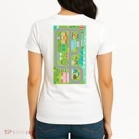Race Car Track Funny Parent Trap Women's T-Shirt thumb 0
