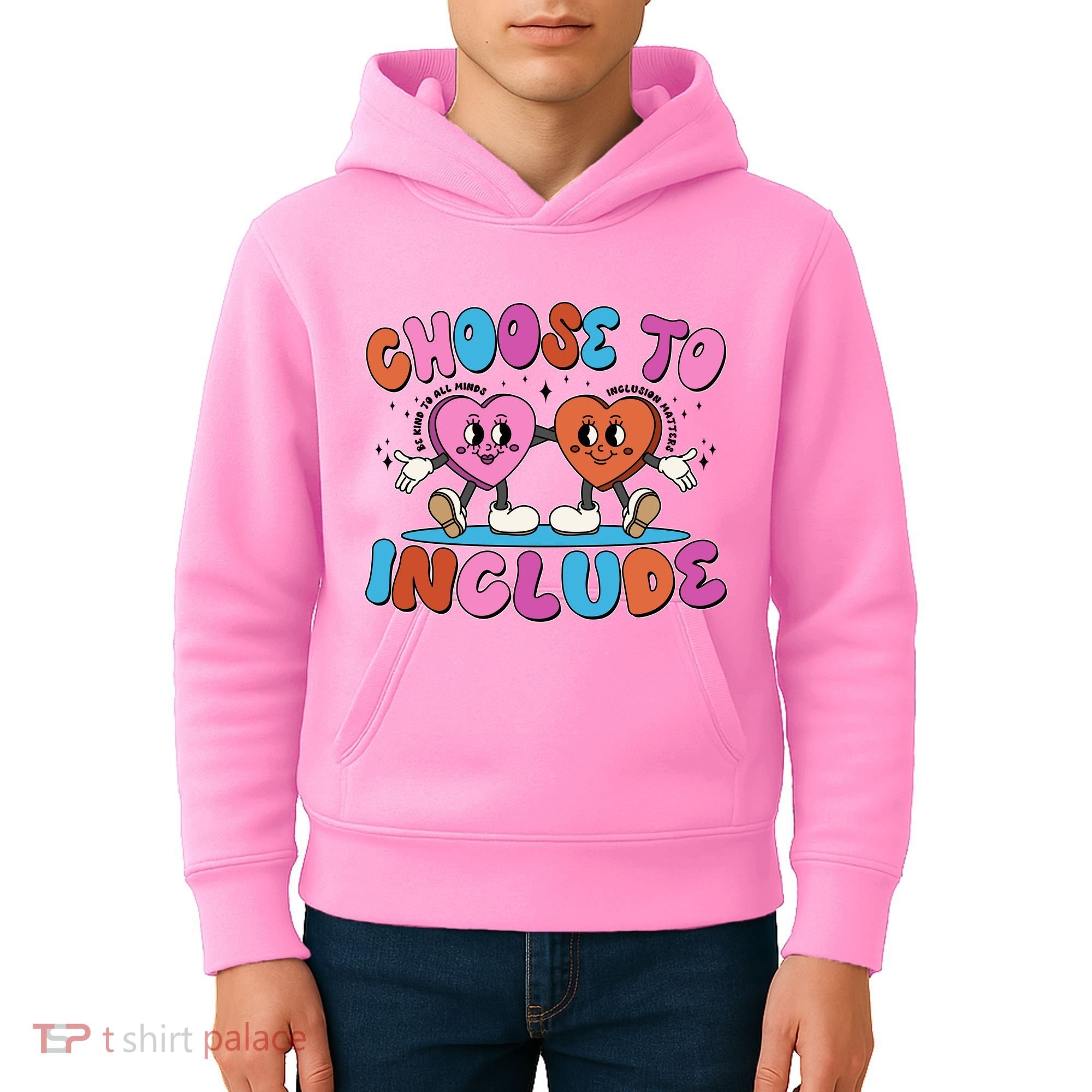 Retro Choose To Include Kids Hoodie