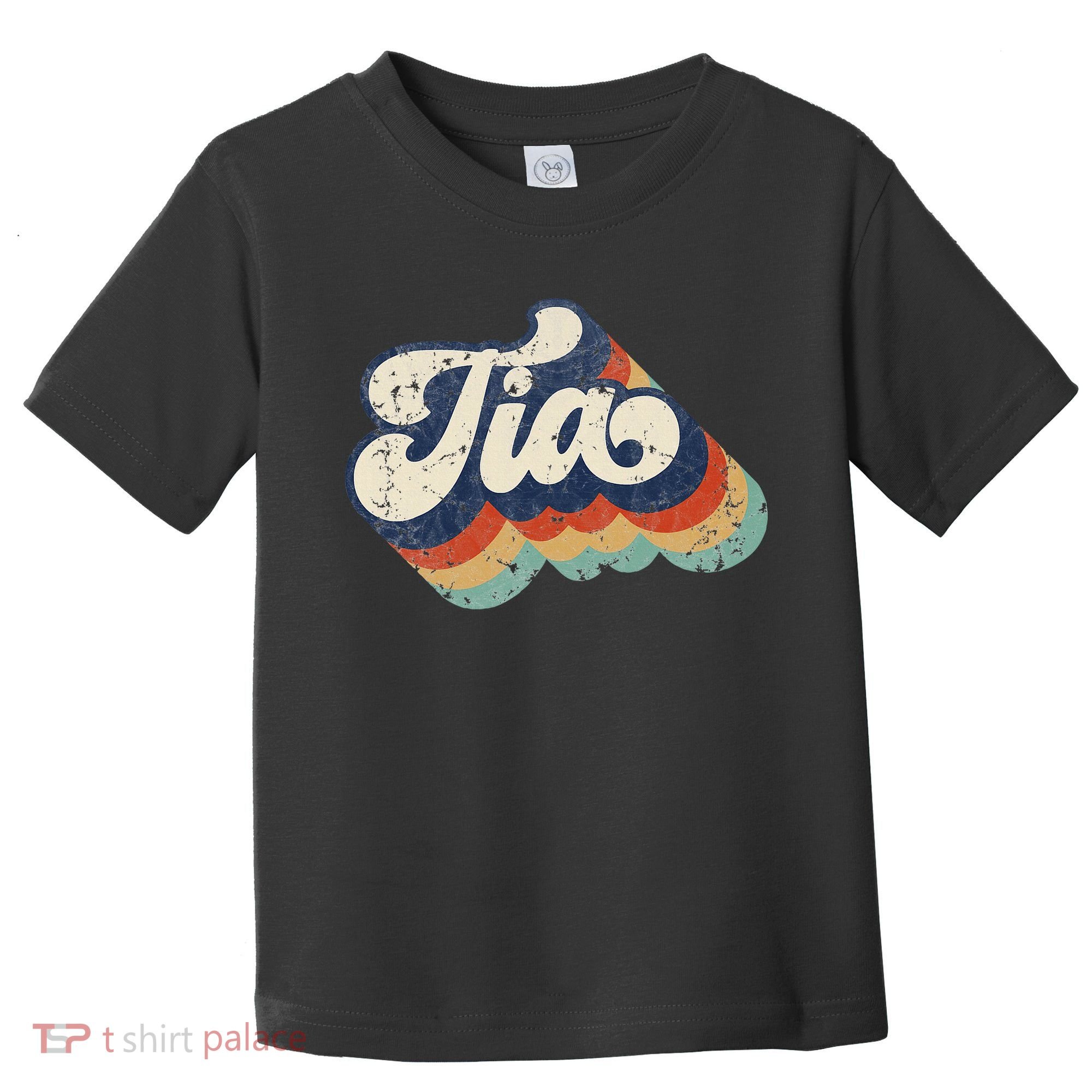 Retro Cute Tia For Auntie Best Tia Ever Aunt Toddler T-Shirt