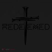 Redeemed Collection: The Ultimate Redeemer 3 Nails Cross Black On Black Women's Hoodie thumb 2