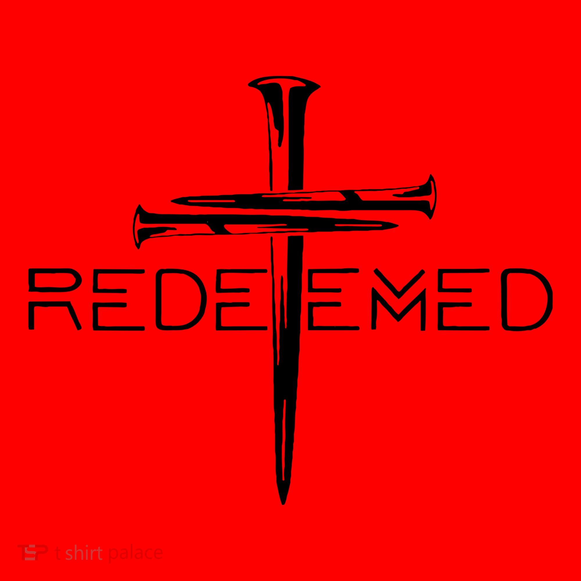 Redeemed Collection: The Ultimate Redeemer 3 Nails Cross Black On Black Santa Hat