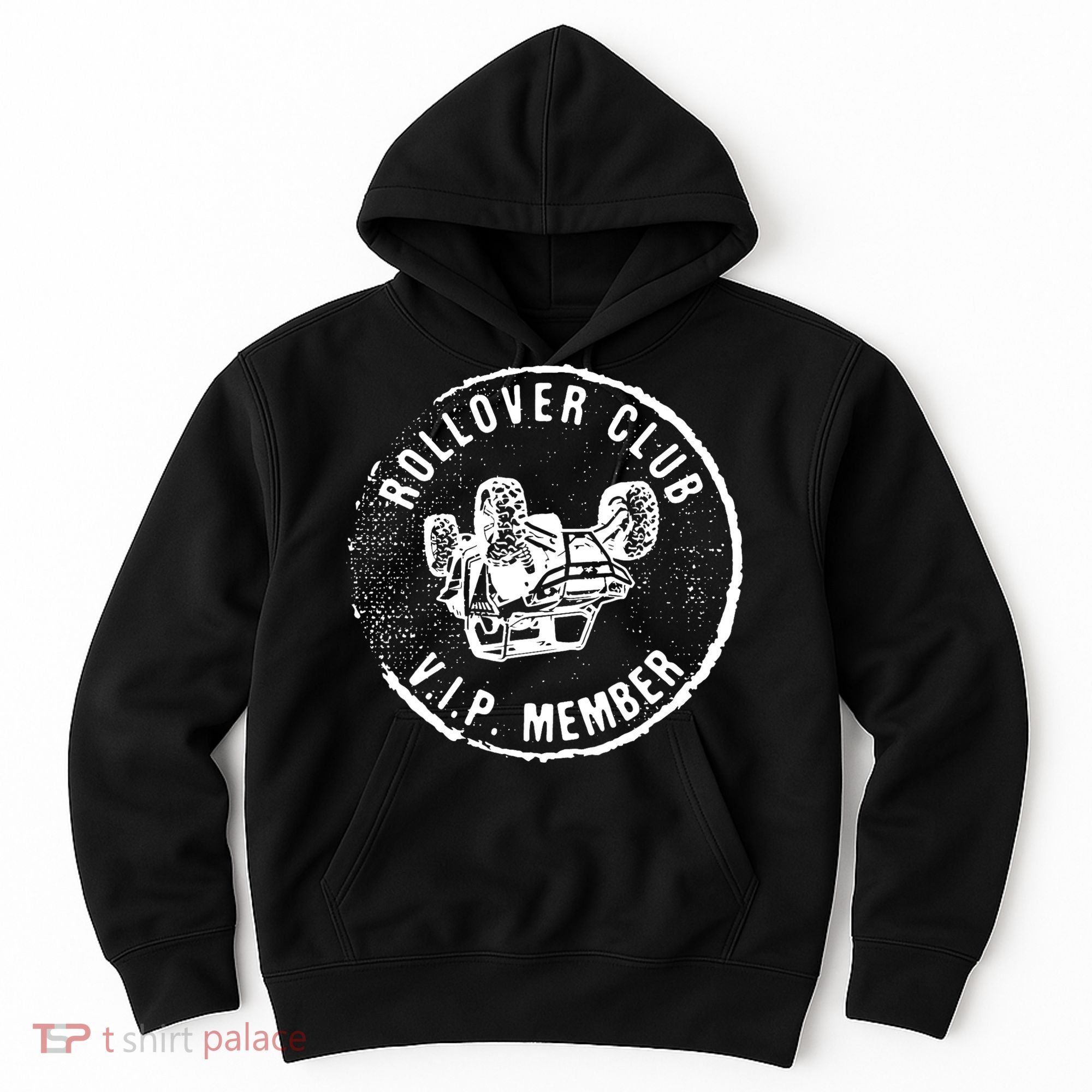 Rollover Club UTV SXS Funny Side By Side Offroad Riding Hoodie