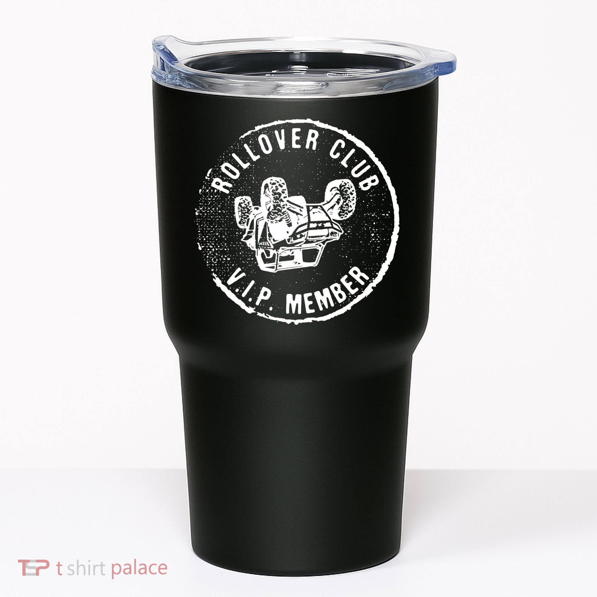 Rollover Club UTV SXS Funny Side By Side Offroad Riding Tumbler