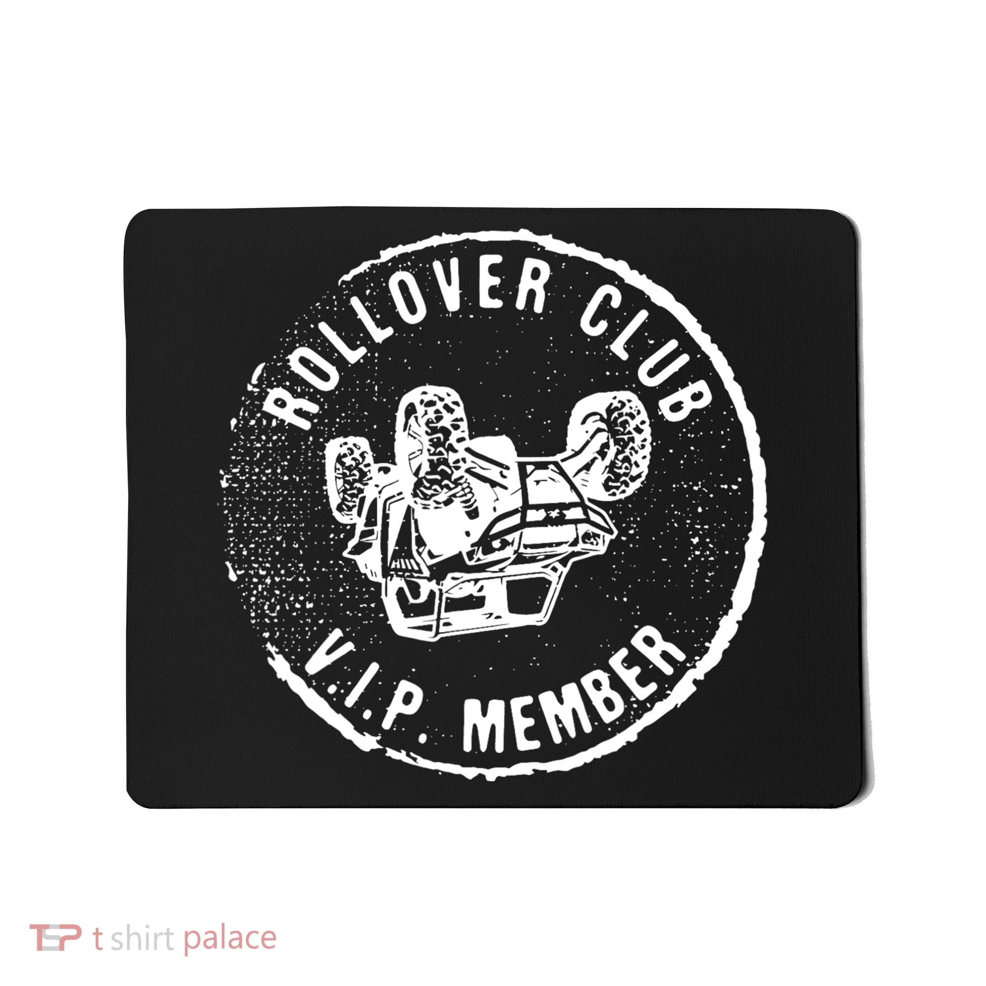 Rollover Club UTV SXS Funny Side By Side Offroad Riding Mousepad