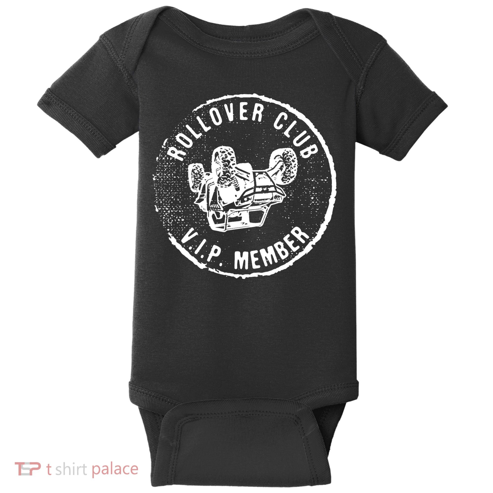Rollover Club UTV SXS Funny Side By Side Offroad Riding Baby Bodysuit