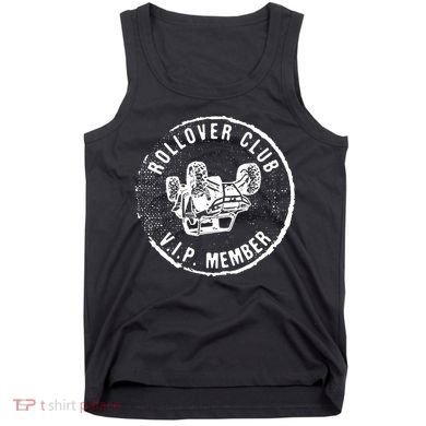Rollover Club UTV SXS Funny Side By Side Offroad Riding Tank Top