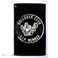 Rollover Club UTV SXS Funny Side By Side Offroad Riding Golf Towel thumb 0