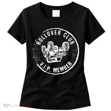Rollover Club UTV SXS Funny Side By Side Offroad Riding Women's T-Shirt