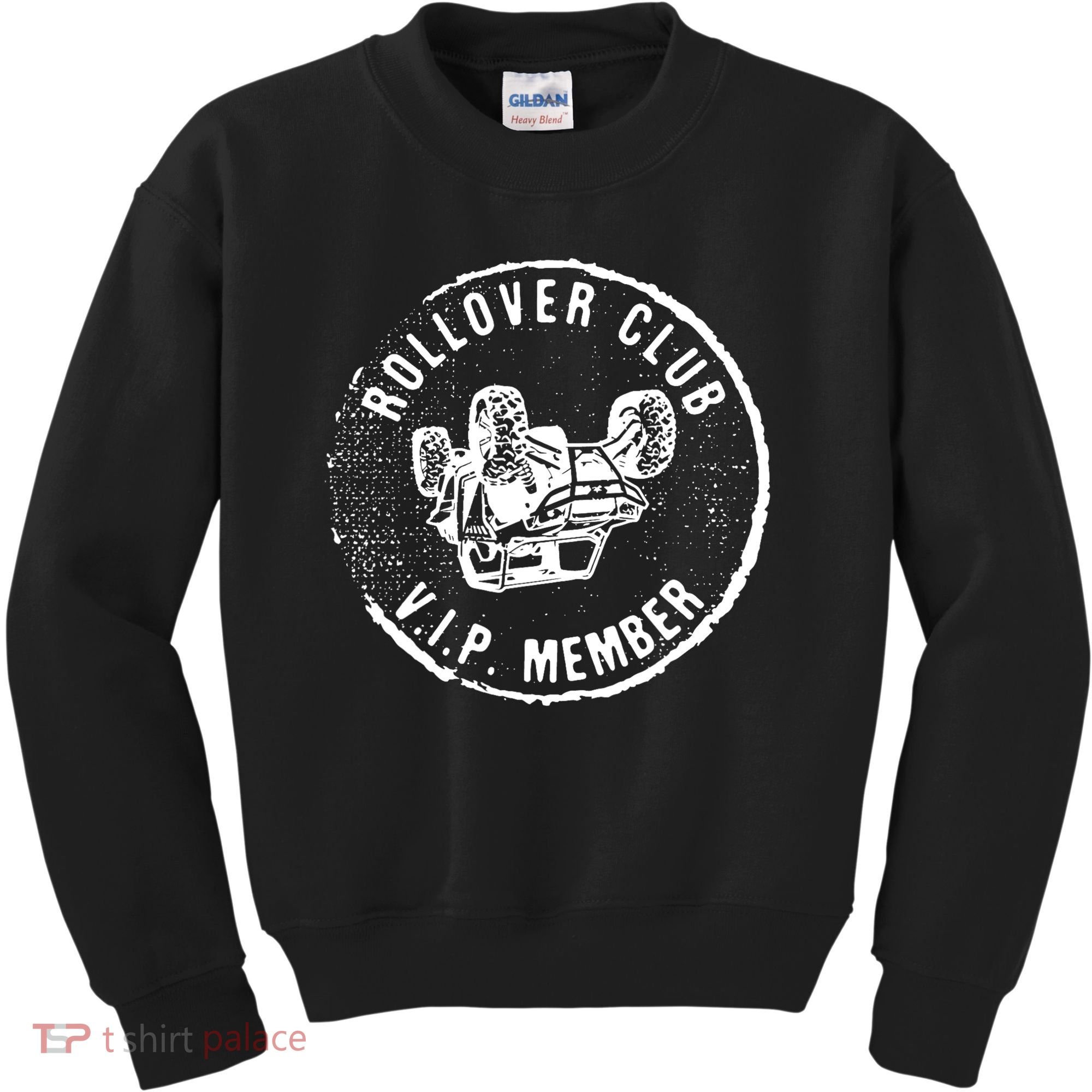Rollover Club UTV SXS Funny Side By Side Offroad Riding Kids Sweatshirt