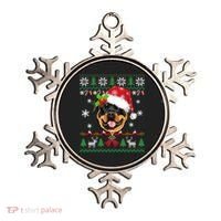 Rottweiler Christmas Ugly Sweater Rottweiler Tree Light Xmas Gift Ornament thumb 0