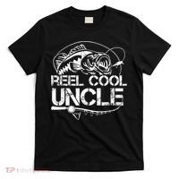 Reel Cool Uncle Fishing Daddy Fathers Day Dad Gifts For  T-Shirt thumb 0