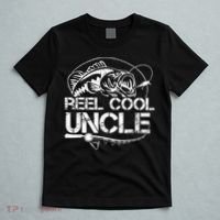 Reel Cool Uncle Fishing Daddy Fathers Day Dad Gifts For  T-Shirt thumb 5