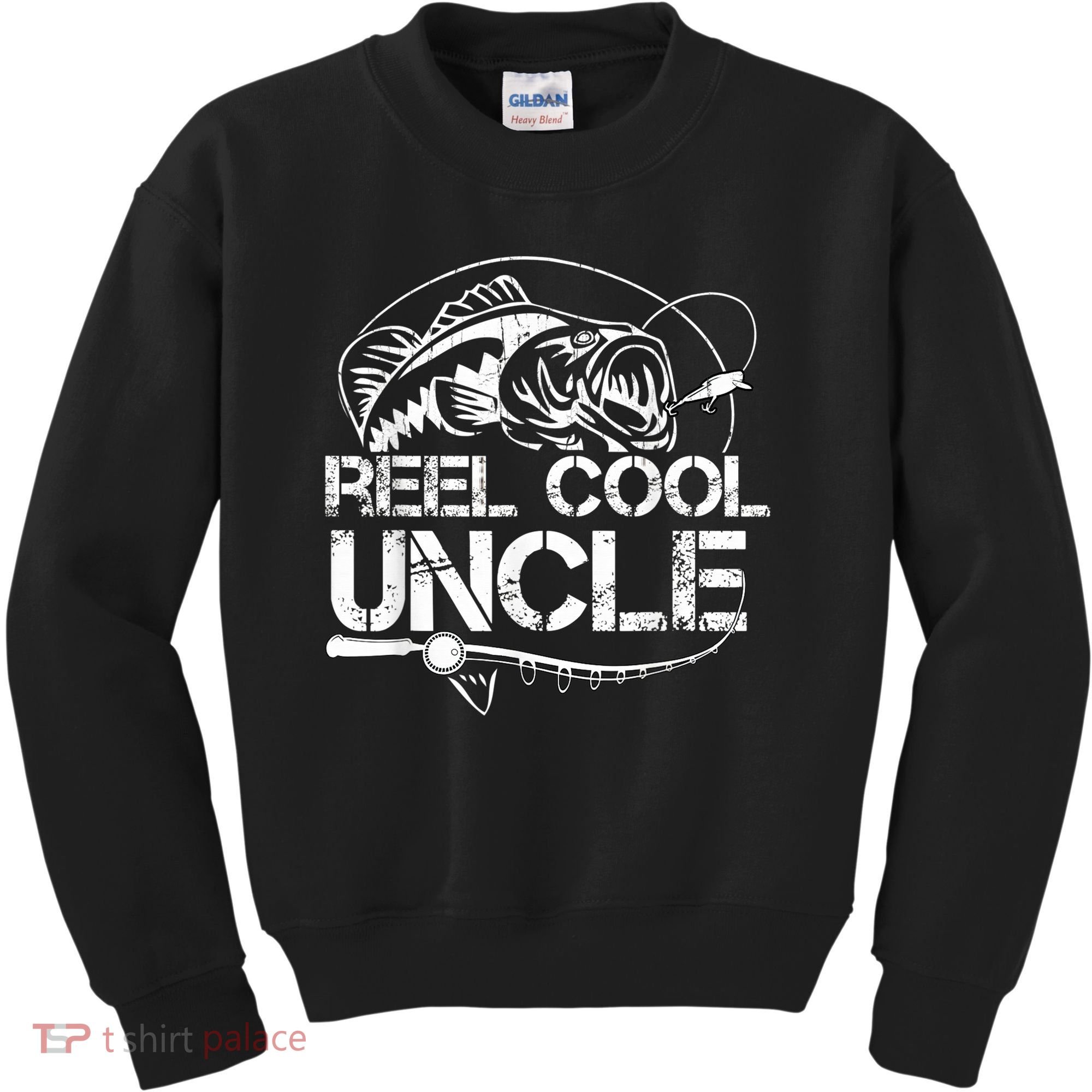Reel Cool Uncle Fishing Daddy Fathers Day Dad Gifts For  Kids Sweatshirt
