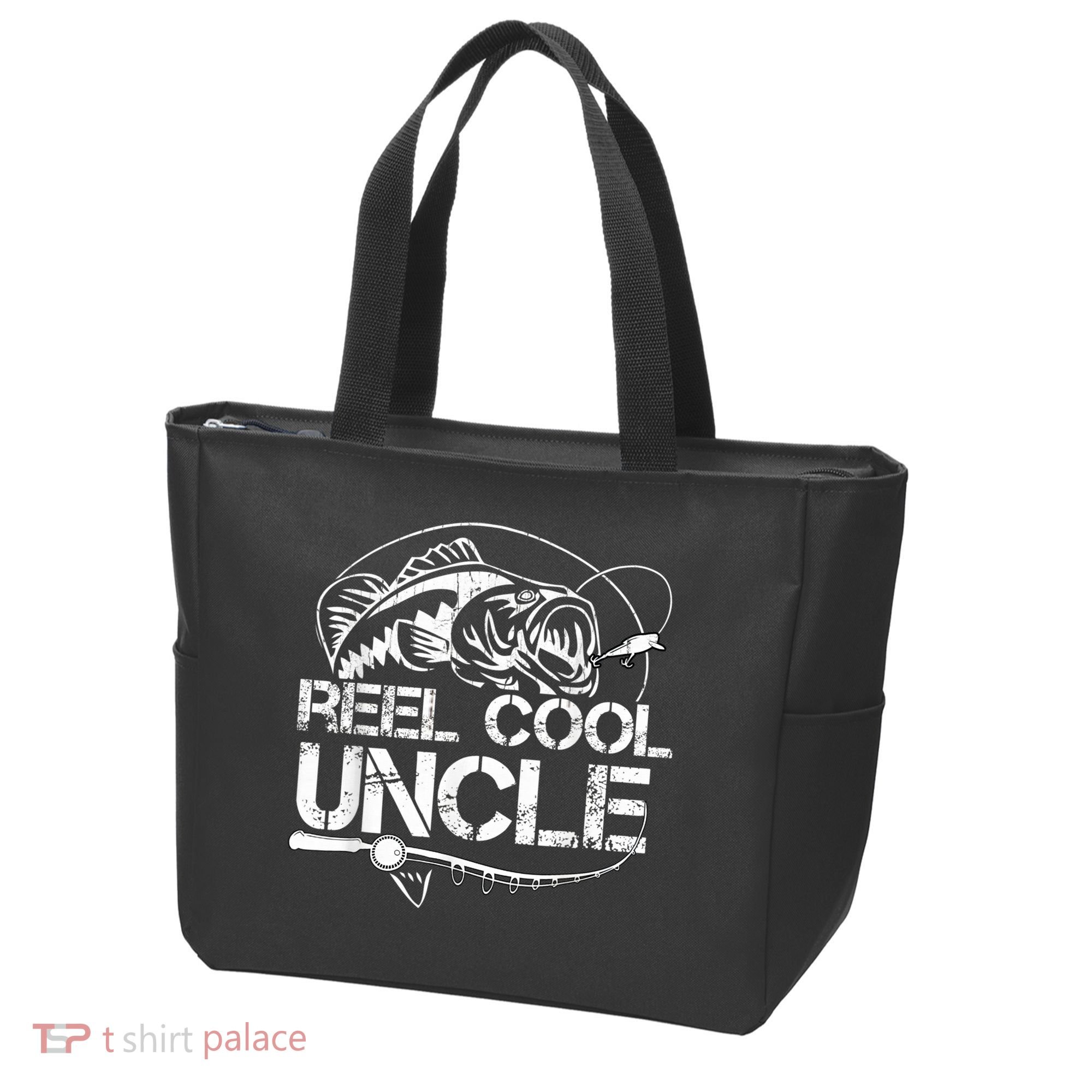 Reel Cool Uncle Fishing Daddy Fathers Day Dad Gifts For  Tote Bag