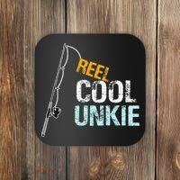 Reel Cool Unkie Uncle Gift From Niece Or Nephew Coaster thumb 0