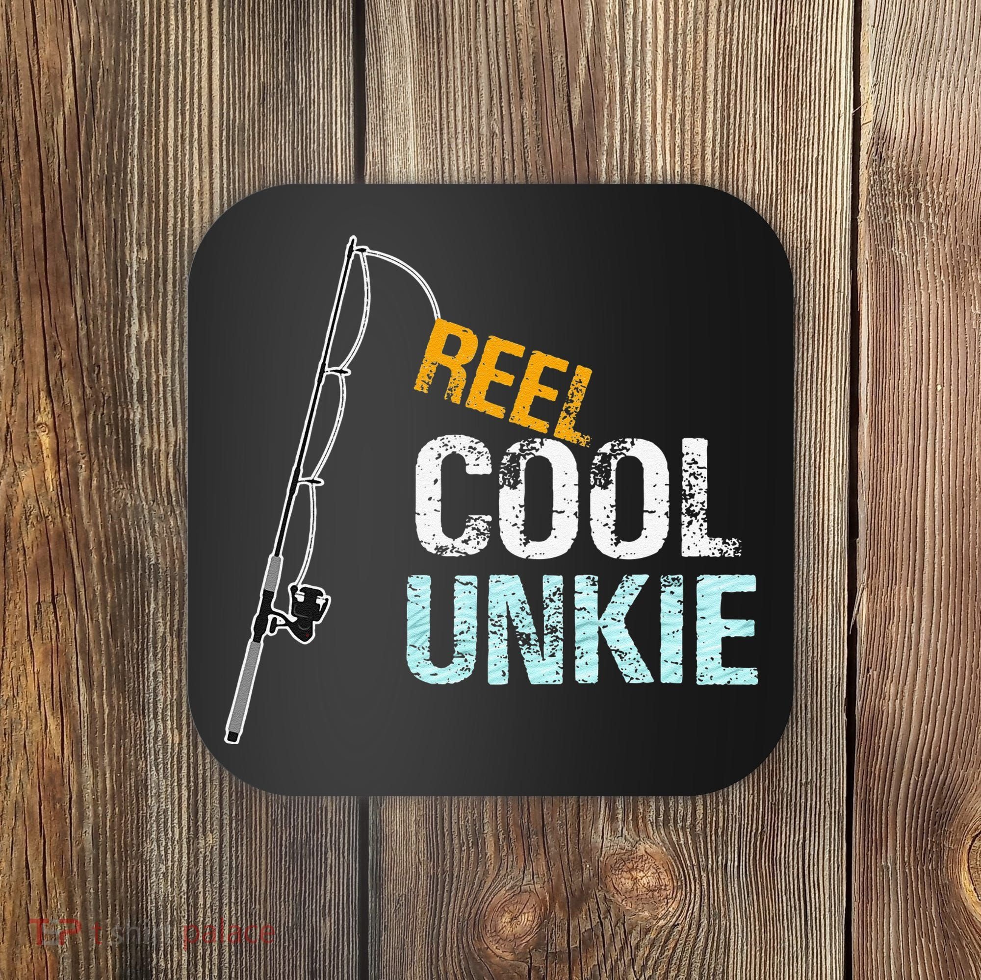 Reel Cool Unkie Uncle Gift From Niece Or Nephew Coaster