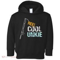 Reel Cool Unkie Uncle Gift From Niece Or Nephew Toddler Hoodie thumb 0