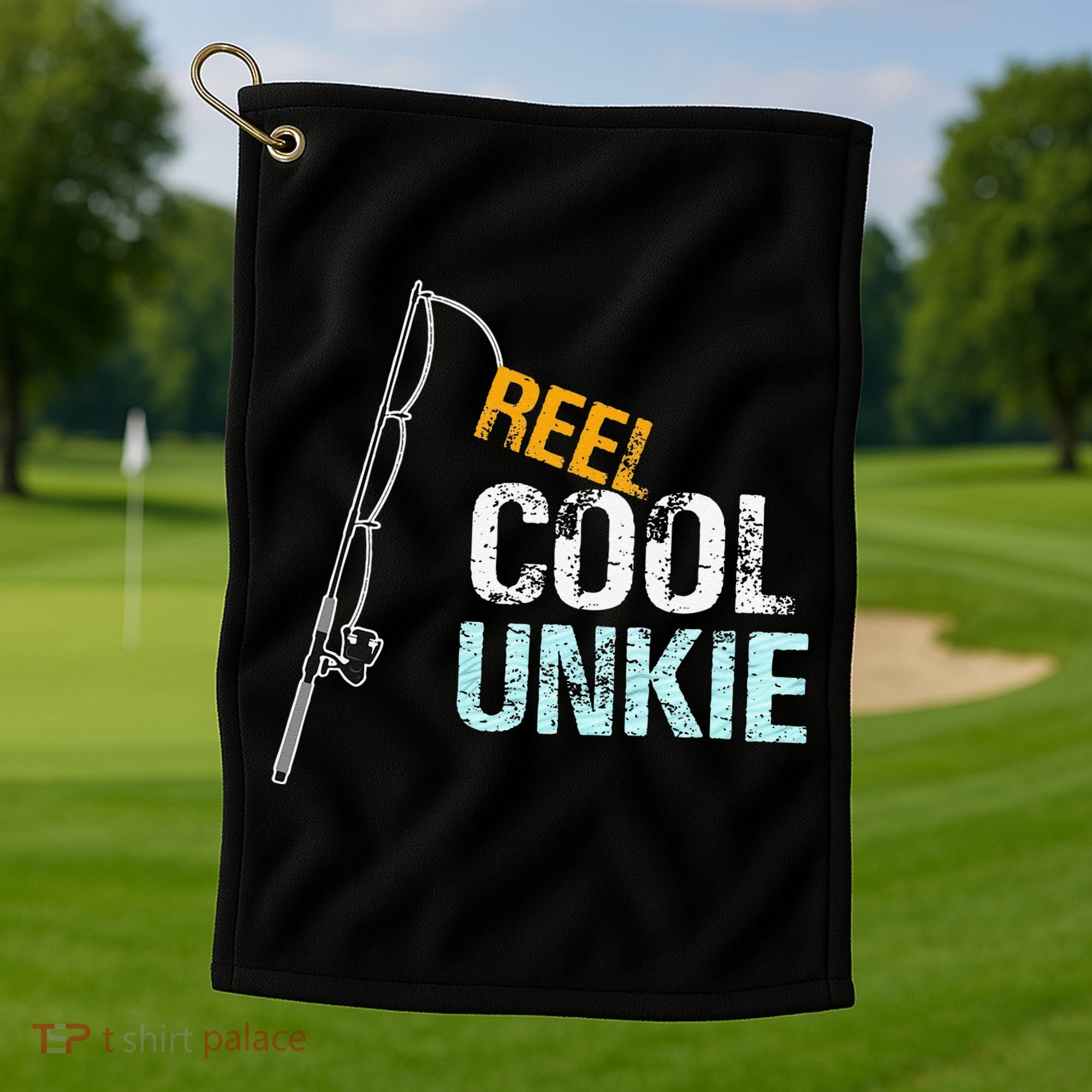 Reel Cool Unkie Uncle Gift From Niece Or Nephew Golf Towel