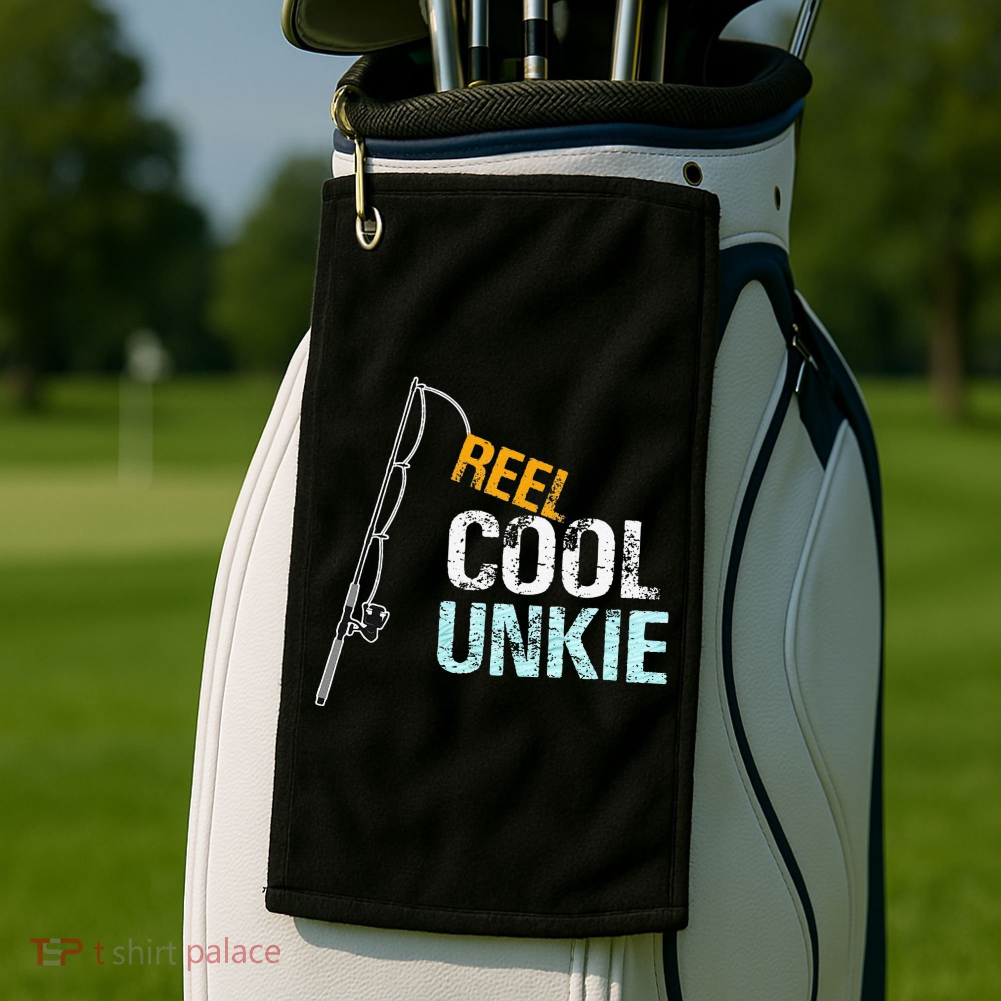 Reel Cool Unkie Uncle Gift From Niece Or Nephew Golf Towel
