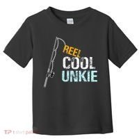 Reel Cool Unkie Uncle Gift From Niece Or Nephew Toddler T-Shirt thumb 0