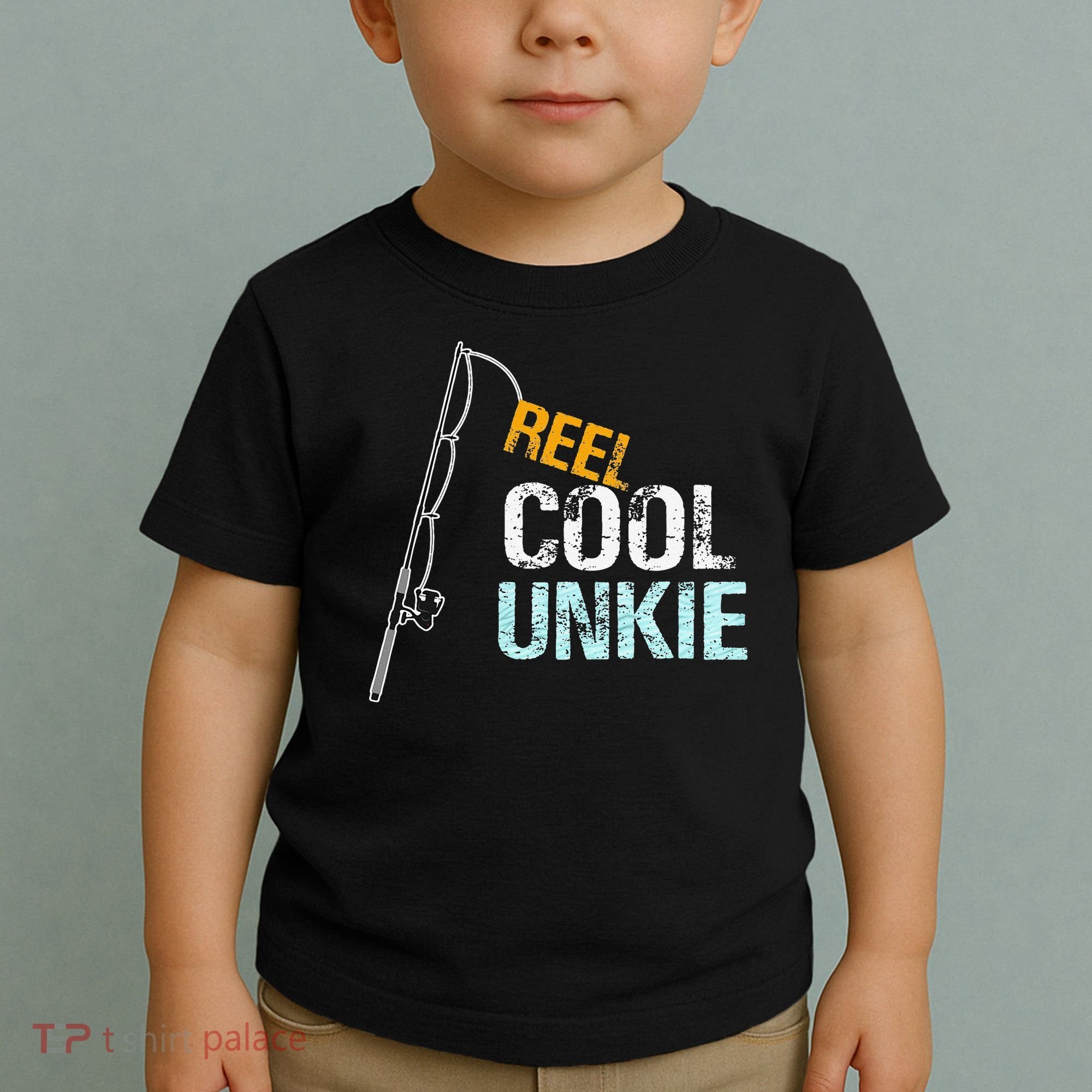Reel Cool Unkie Uncle Gift From Niece Or Nephew Toddler T-Shirt