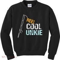 Reel Cool Unkie Uncle Gift From Niece Or Nephew Kids Sweatshirt thumb 0