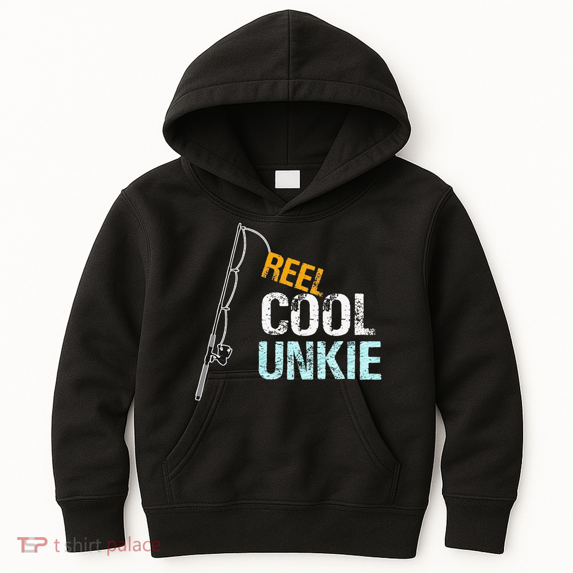 Reel Cool Unkie Uncle Gift From Niece Or Nephew Kids Hoodie