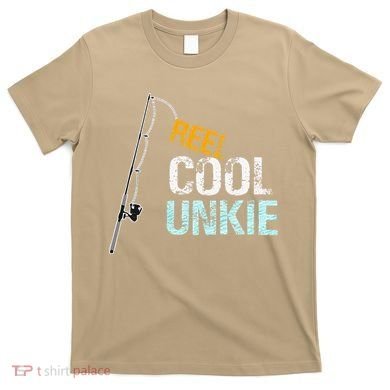 Reel Cool Unkie Uncle Gift From Niece Or Nephew T-Shirt
