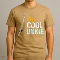 Reel Cool Unkie Uncle Gift From Niece Or Nephew T-Shirt thumb 3