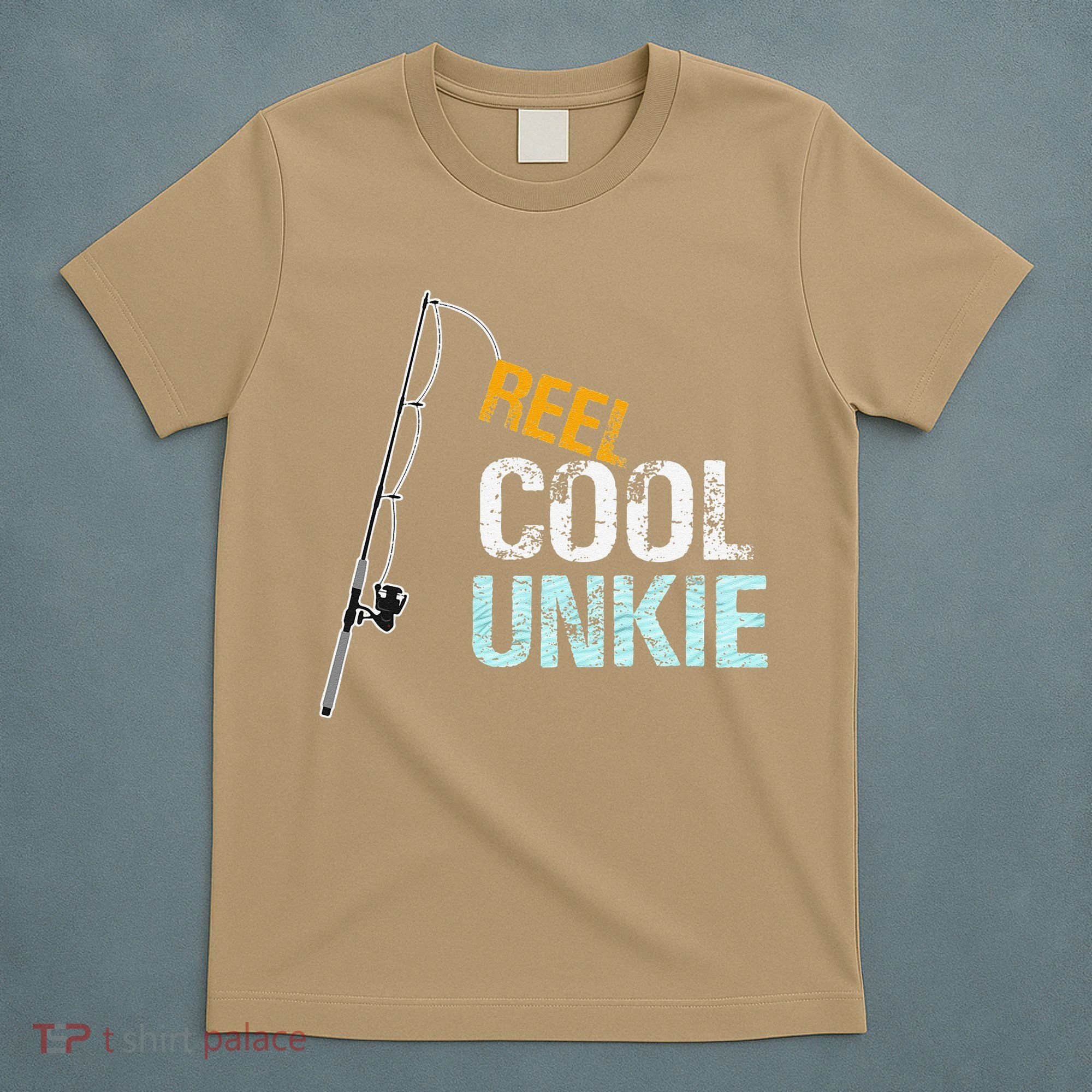 Reel Cool Unkie Uncle Gift From Niece Or Nephew T-Shirt
