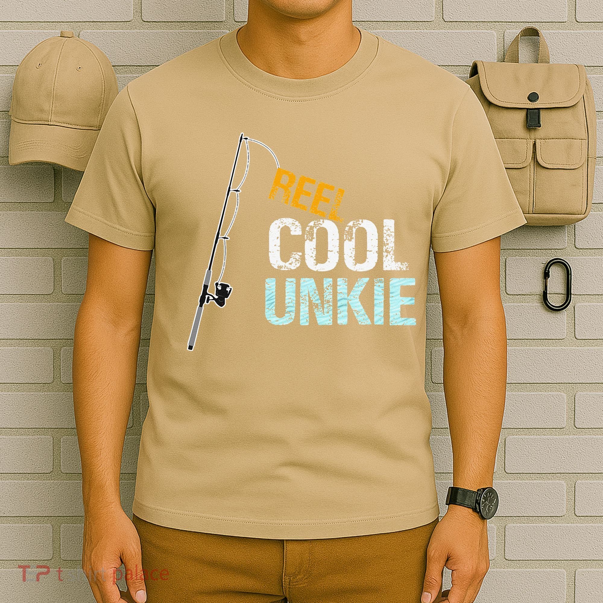 Reel Cool Unkie Uncle Gift From Niece Or Nephew T-Shirt