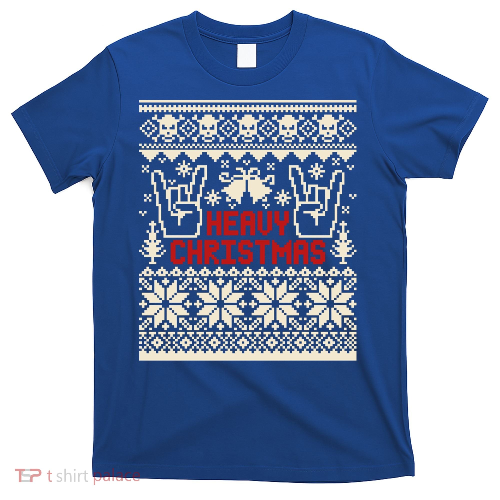 Rock Christmas Ugly Sweater Rocknroll Music Merry Christmas Gift T-Shirt