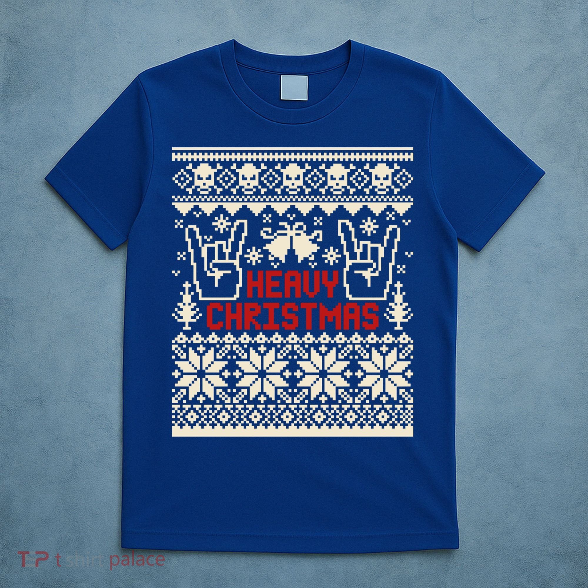 Rock Christmas Ugly Sweater Rocknroll Music Merry Christmas Gift T-Shirt