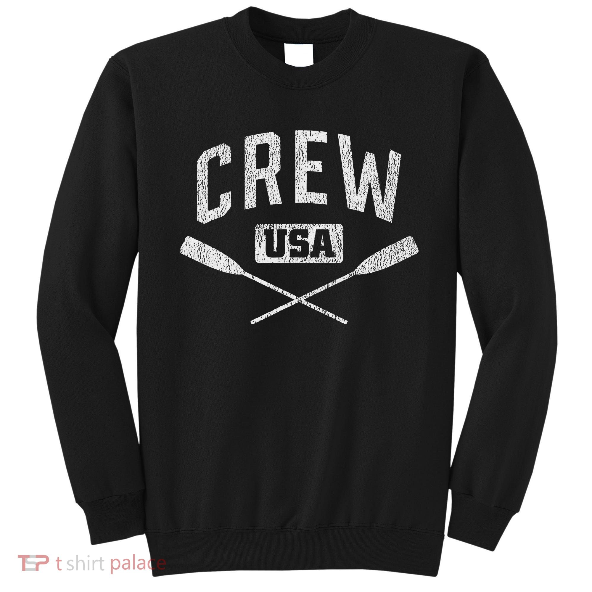Rowing Crew Usa Coxswain Sculling Row Team Sweatshirt