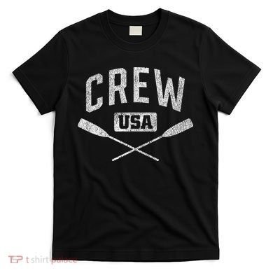 Rowing Crew Usa Coxswain Sculling Row Team T-Shirt