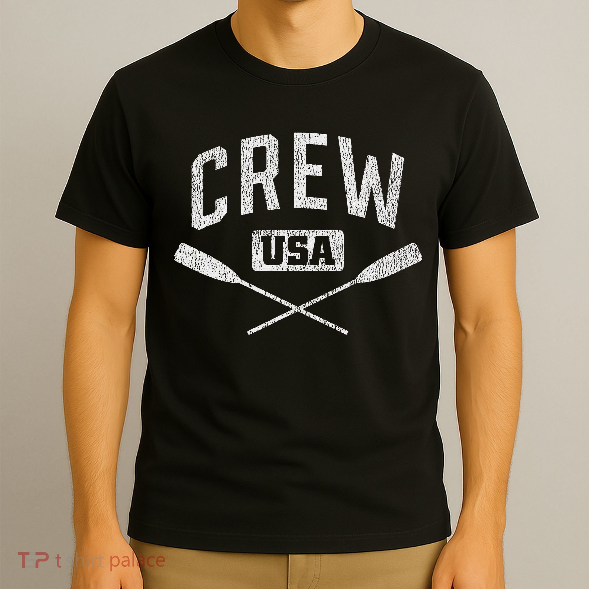 Rowing Crew Usa Coxswain Sculling Row Team T-Shirt