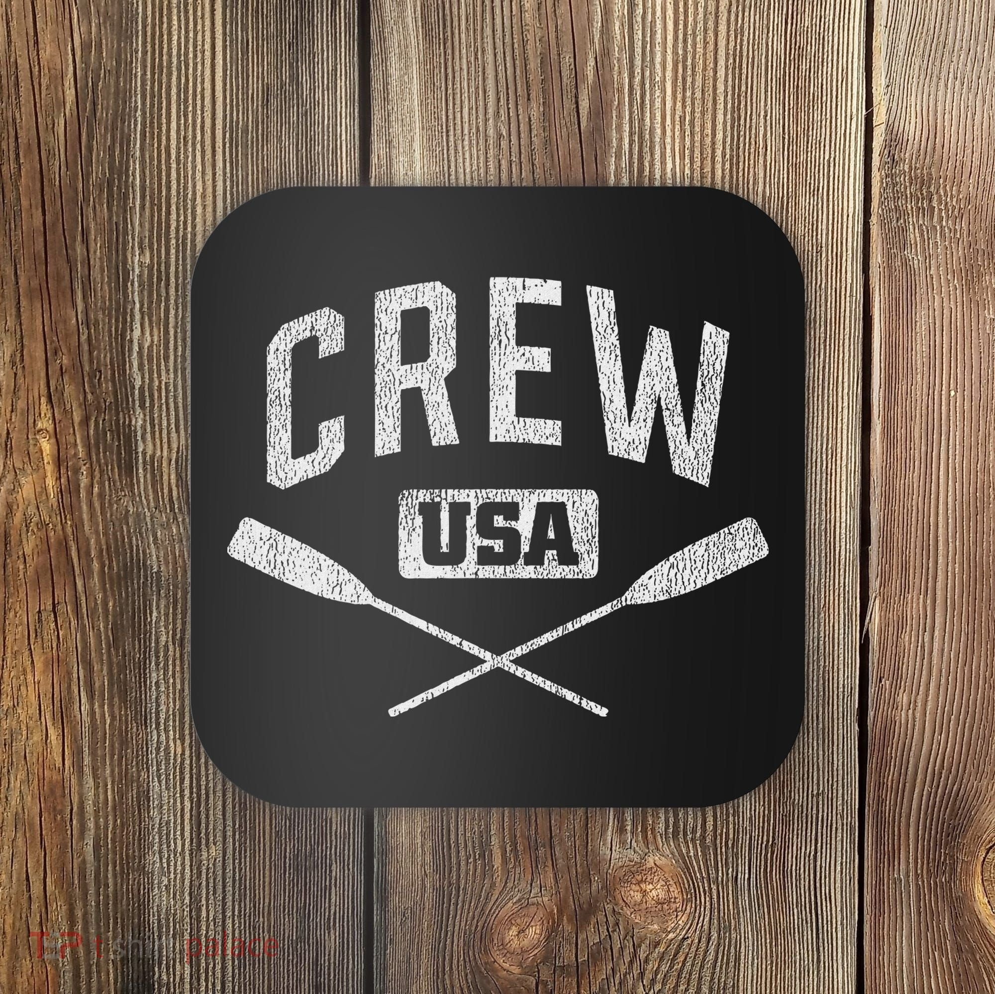 Rowing Crew Usa Coxswain Sculling Row Team Coaster