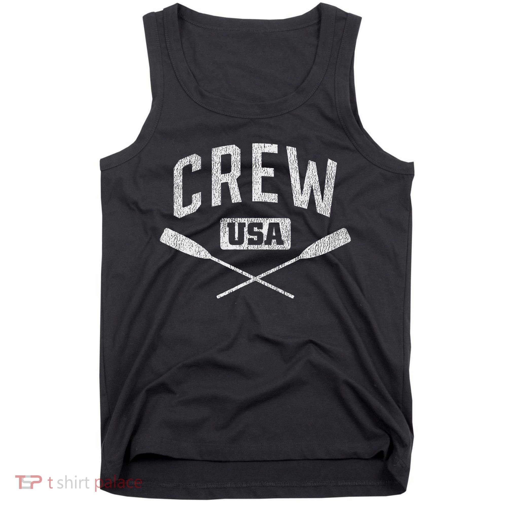 Rowing Crew Usa Coxswain Sculling Row Team Tank Top