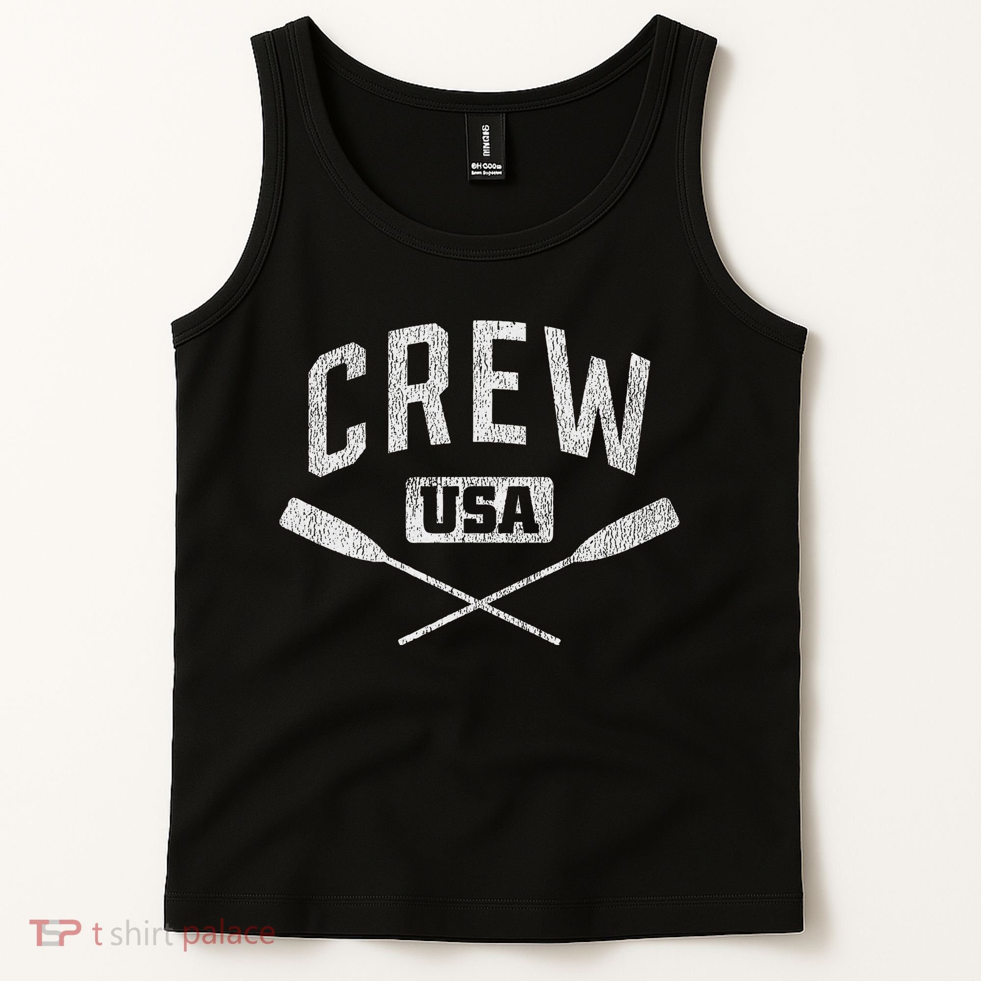 Rowing Crew Usa Coxswain Sculling Row Team Tank Top