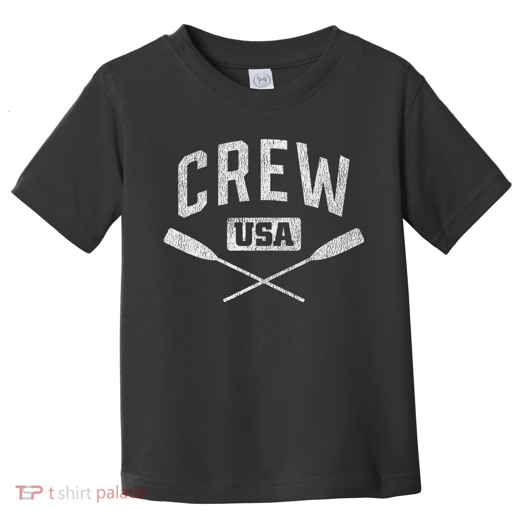 Rowing Crew Usa Coxswain Sculling Row Team Toddler T-Shirt